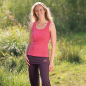 Preview: YogaTop - Blume des Lebens malve