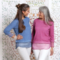 Preview: Strickpulli mit Seide