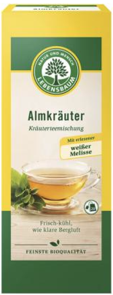 Lebensbaum Almkräuter, Aufgussbeutel